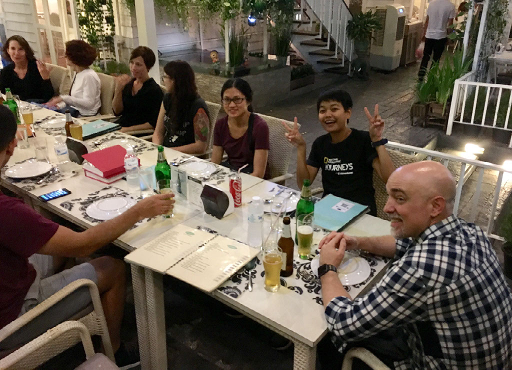 Charlotte; Washington, DC; Doha, Qatar; Bangkok